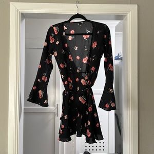 Beach floral cover up